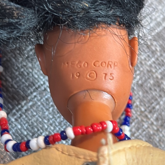 - Elegant Doll with Cream Dress and Brown Boots - Picture 7 of 7